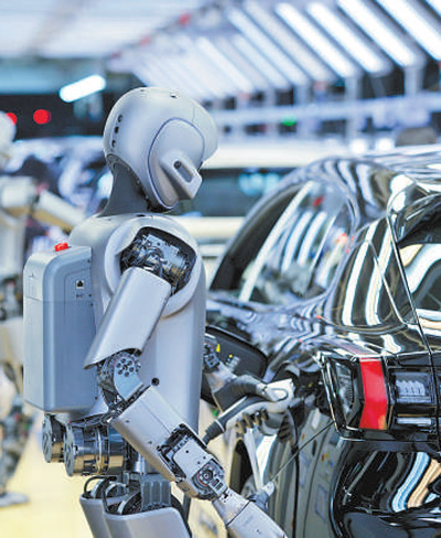 人形机器人进厂“打工”记